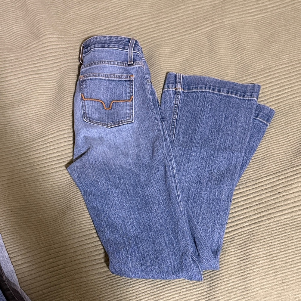 Kimes High Rise Jennifer’s 0/34 - Perfect Condition Mid Wash